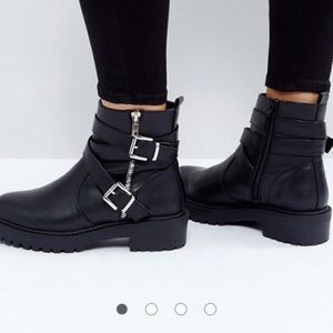 ASOS BIKER BOOTS